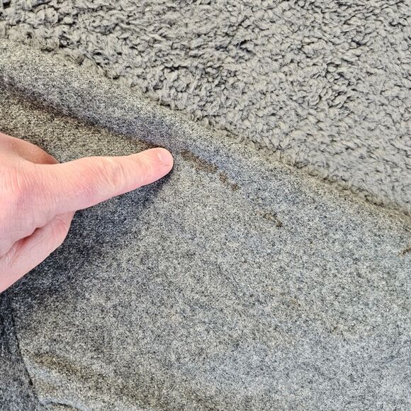 Tokyo Disneyland Varsity Jacket Men Size Medium Gray‎ Mickey Mouse Embroidered - Picture 4 of 12